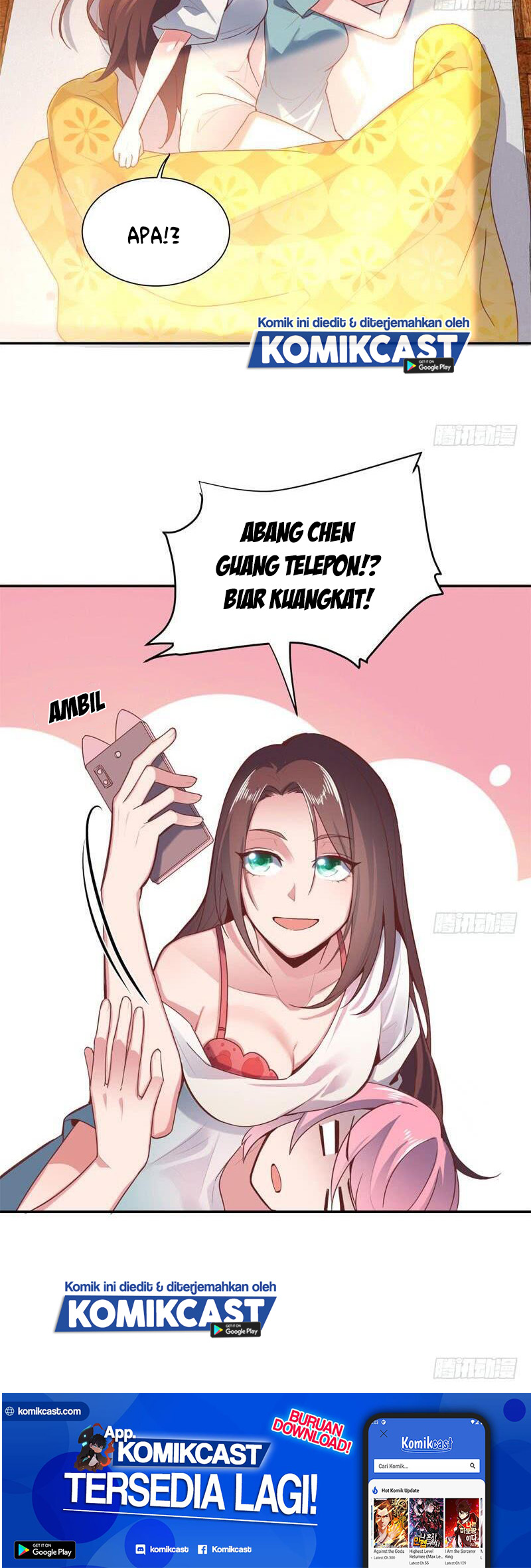 Carrying The Goddess Along Chapter 53 Bahasa Indonesia